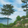 Hiker's Serenity - Adirondack Landscape Art Print by Brandi Bruggman.