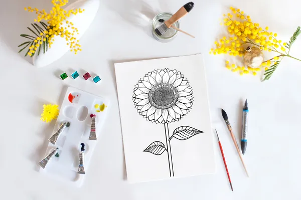 Welcome to the Garden, A Limited Edition Coloring Book