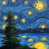 Starry Night in Silver Bay